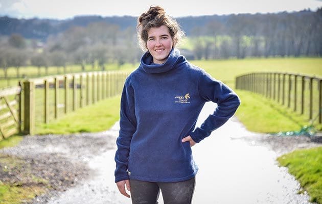 Child XL Navy Jumper - Snuggy Hoods embroidery - New