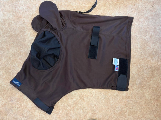 Sweet Itch Mask - L Brown Pull on (tried on)