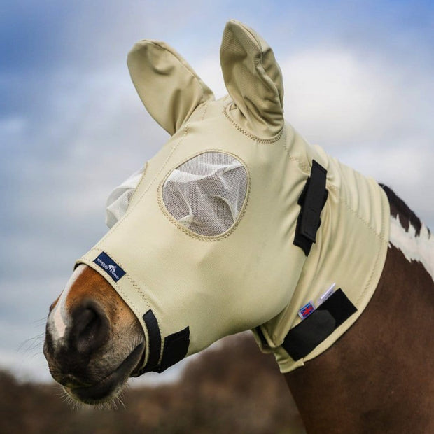 Snuggy Hoods Sweet Itch Mask/Head - Protection from Midges, flies & UV 
