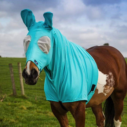 Snuggy Hoods Sweet Itch Hood for Horse & Pony - Protect from midges, flies & UV 