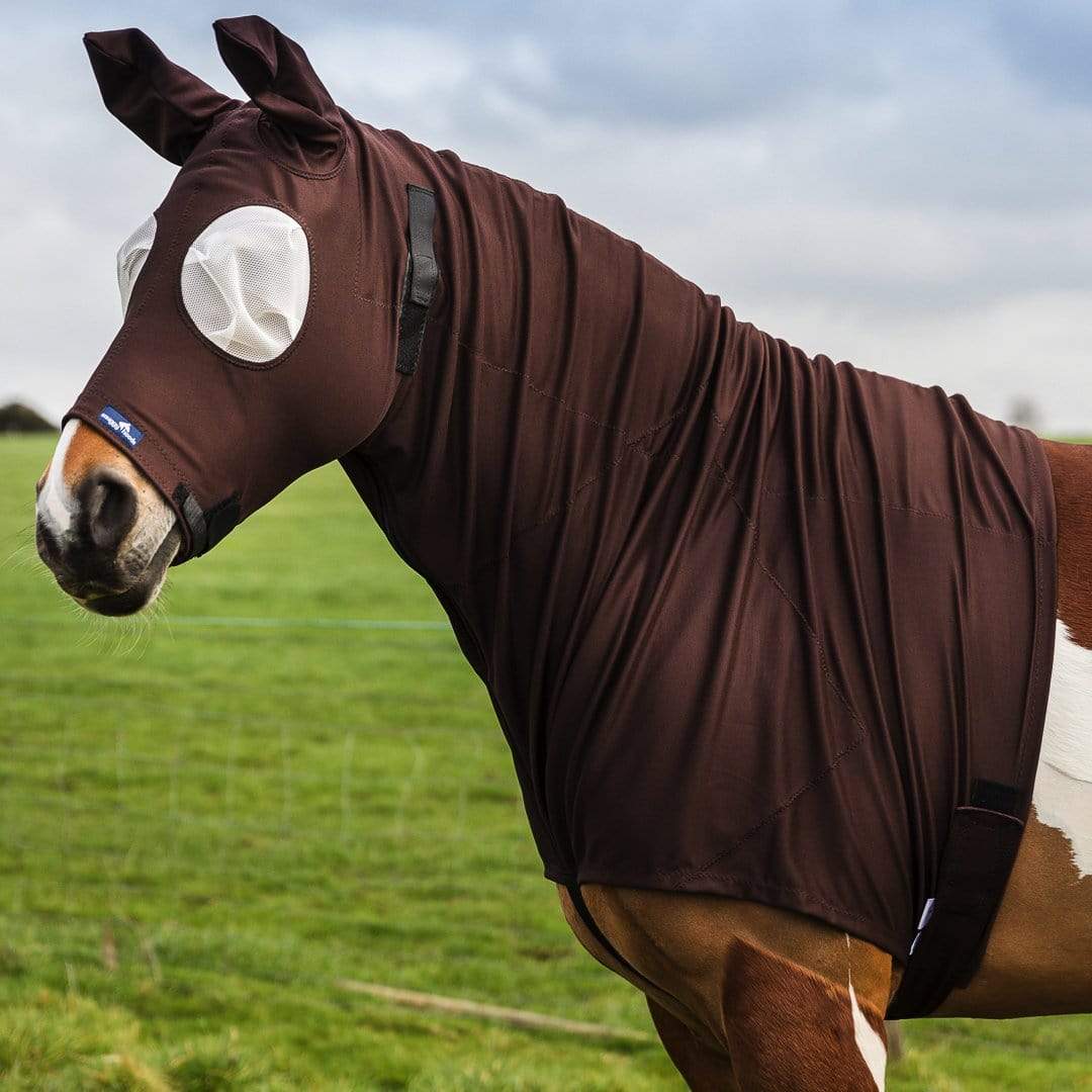 Snuggy Hoods Sweet Itch Hood for Horse & Pony - Protect from midges, flies & UV 