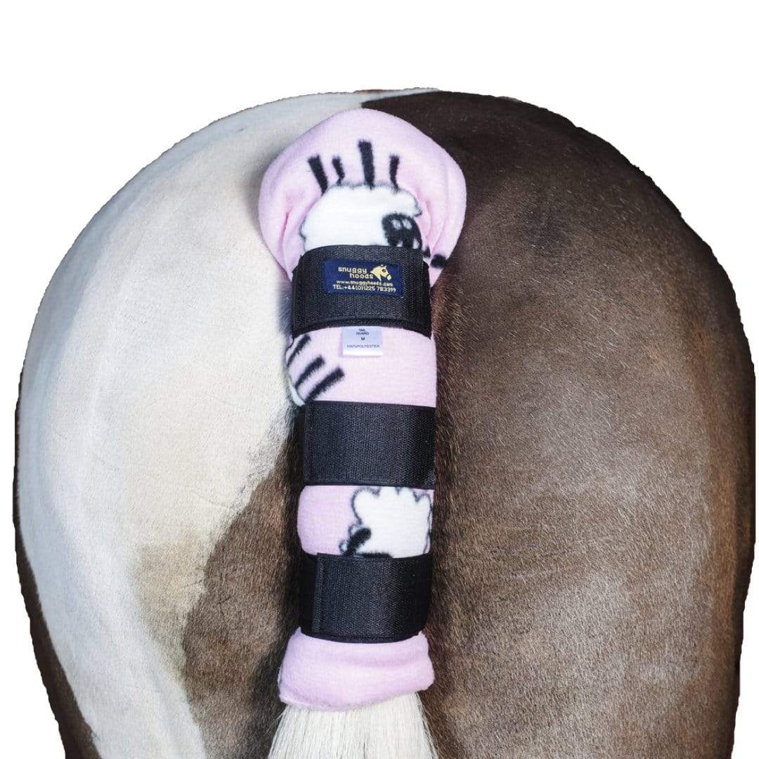Fleece Horse Tail Guard - Travel Tail Guard for Horse & Pony - Snuggy Hoods